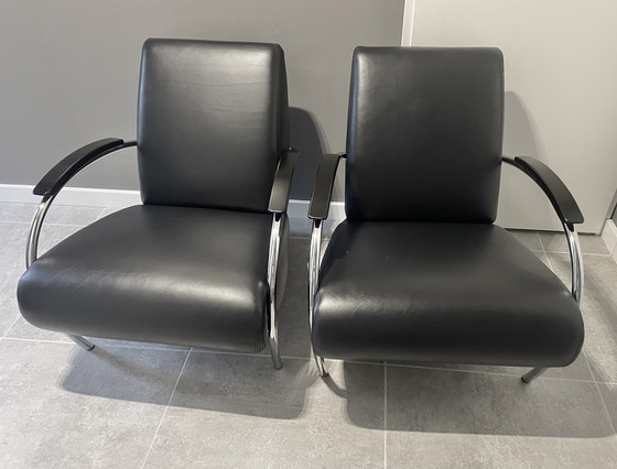 Image 1 of 2x Poltrone Gelderland 5470 design Jan des Bouvrie, come nuove