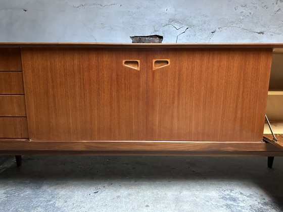 Image 1 of Vintage Oswald Vermaercke XL Sideboard V-Form Belgian design