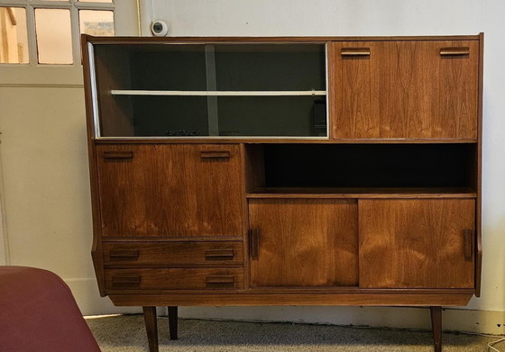 Image 1 of Vintage teakhouten buffetkast jaren ‘60 - model Den Haag