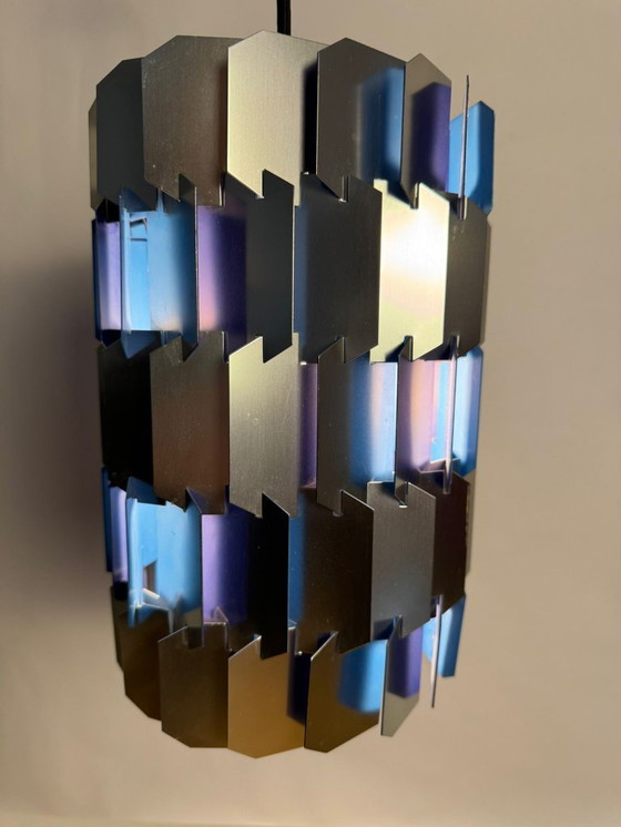 Image 1 of Lampada Facet Pop Louis Weisdorf Lyfa anni '70 vintage