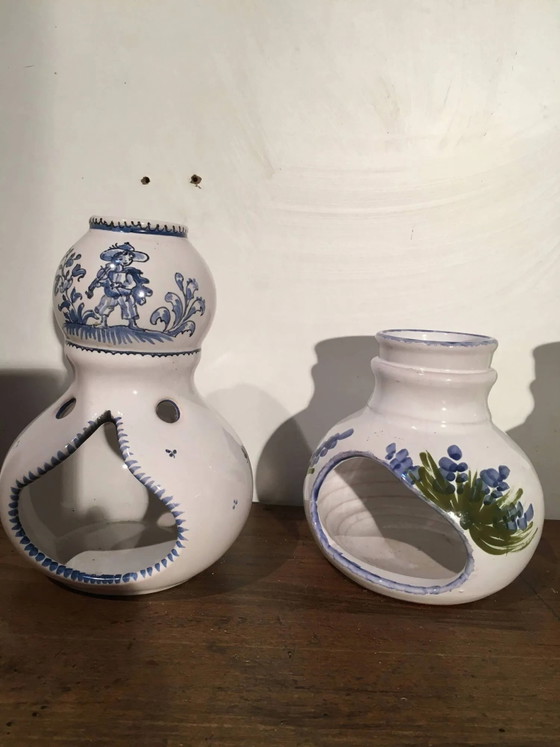 Vallauris und Moustier Parfumbrenner Ihrer Wahl – Kerzenhalter, Porcelain, Vintage (photo 6 of 12)