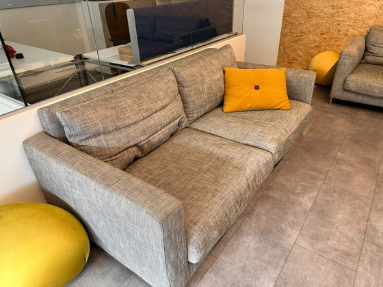 Image 1 of Canapé 2 places Molteni 2x avec dossier réglable