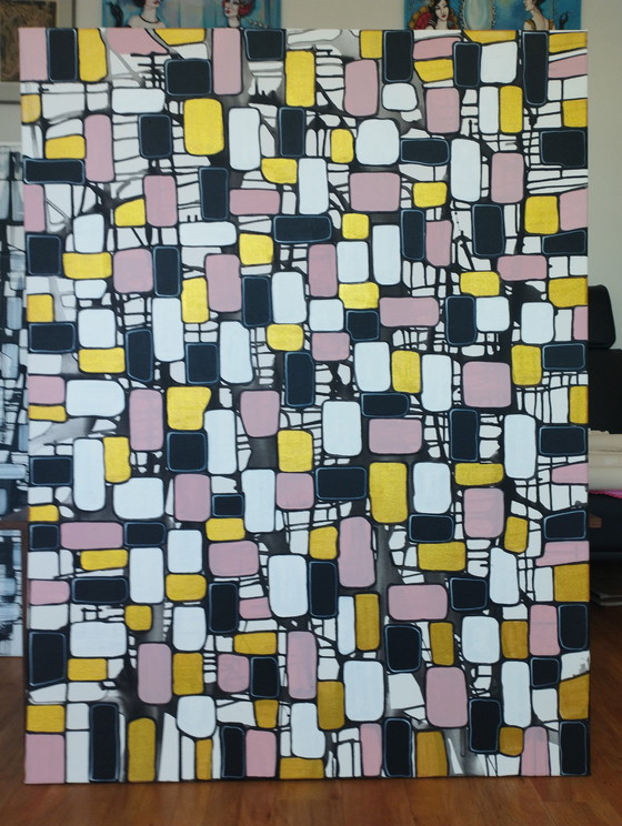 Image 1 of Natia Antadze Abstract Composition XXL