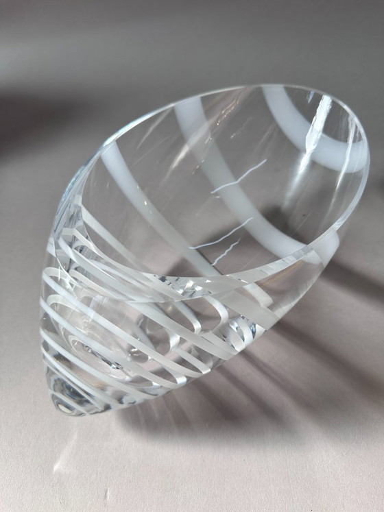 Image 1 of Murano design bowl / shell shape – spiral – V. Nason & C. Italy