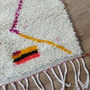 Gran alfombra marroquí Azilal hecha a mano – 300 × 250 cm – Alfombra bereber de lana colorida