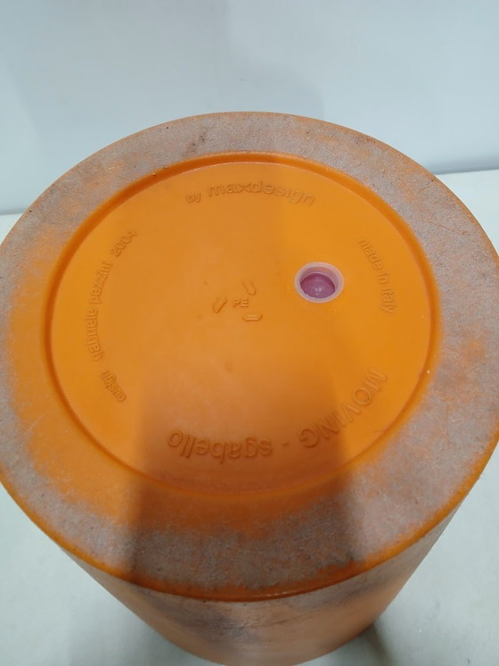 Image 1 of Sgabello Hocker, Kunststoff Orange