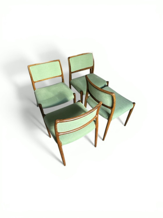 Image 1 of 4 sedie di Niels Otto Moller