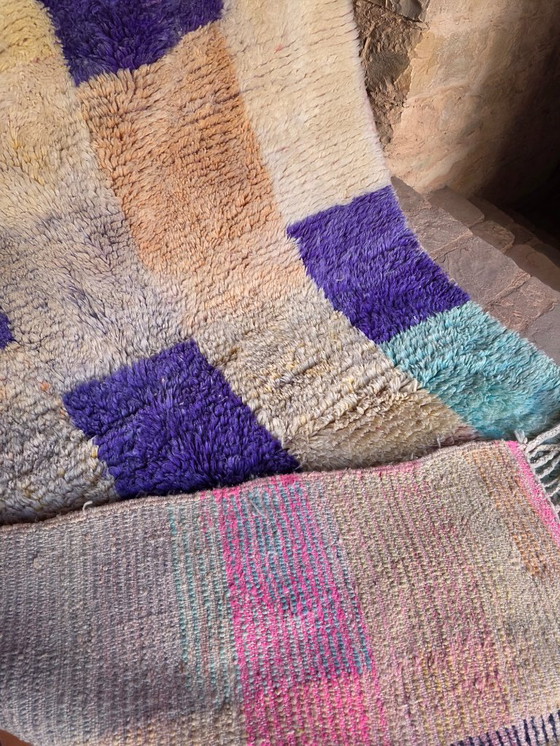 Image 1 of Alfombra Boujaad marroquí abstracta 265 x 160 cm