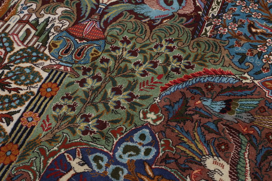 Image 1 of Tapis persan original noué à la main Kashmar Fein Paradise Design 395 x 296 cm Top condition