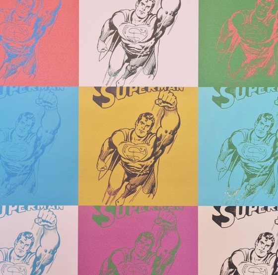 Image 1 of D'après Andy Warhol, Superman, années 1980, lithographie