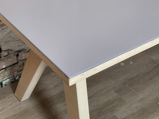 Mesa de comedor de diseño - Contrachapado de abedul gris – eettafels, Wood (photo 2 of 5)