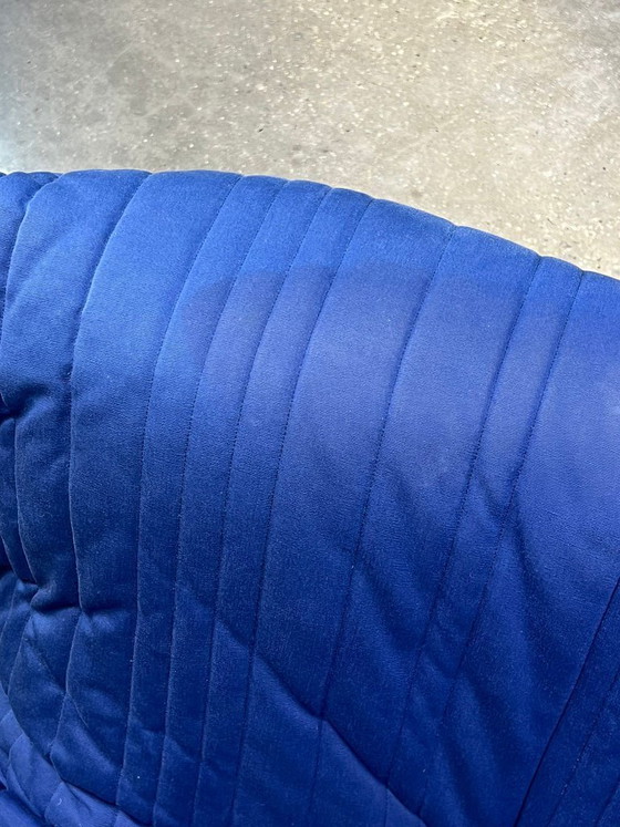Image 1 of Ligne Roset Yoko bank – 3-zits – blauw – designklassieker