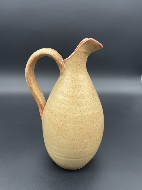 Vallauris Ceramic Jug with Plastic Grape Decor, 23 cm – Vases (photo 3 of 8)