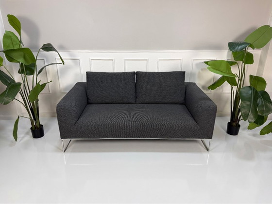 Image 1 of COR Mell Designer Sofa Couch Grau Stoff