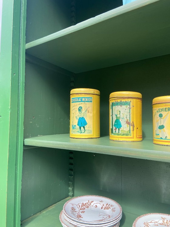 Image 1 of Antiker Schrank aus einem Eisenwarenladen
