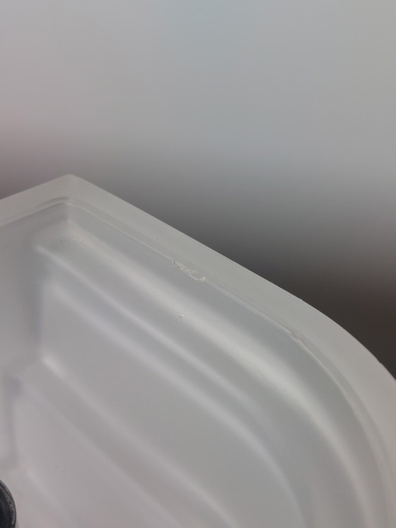 Image 1 of Coppia di lampade da parete a più livelli, vetro smerigliato, anni '80, E14, Art Déco Revival