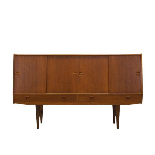 Teakhouten dressoir, Deens ontwerp, jaren 1970, fabrikant: Westergaard