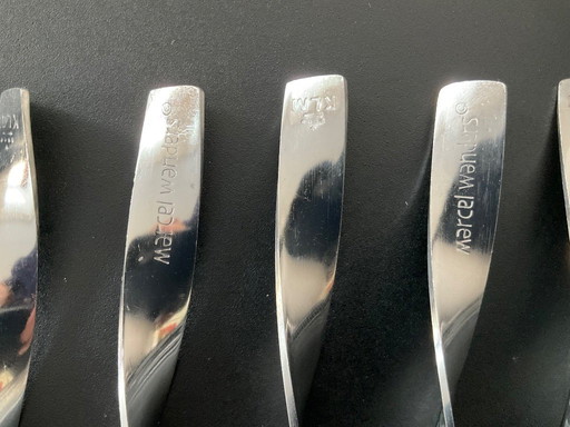 SIX MARCEL WANDERS KLM STIRRING RODS