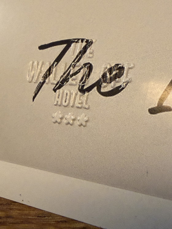 Image 1 of Banksy Walled off hotel Palestine original poster