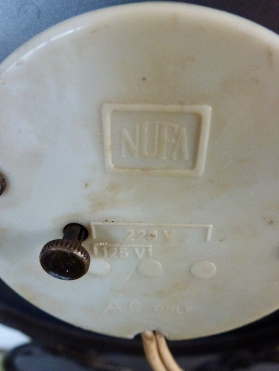Image 1 of Vintage ELEKTRISCHE KLOK van het merk NUFA.