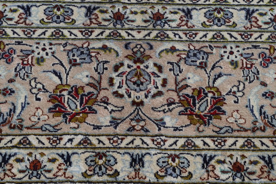 Image 1 of Tappeto persiano Kashan 4,10 x 2,98 Tappeto orientale pregiato n. 24633