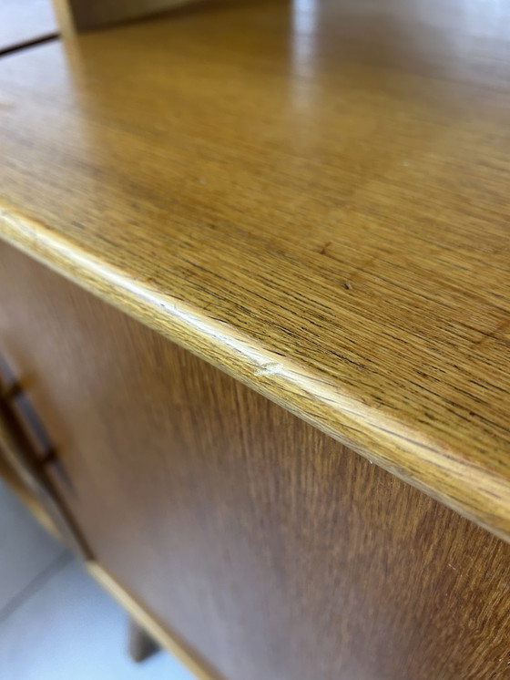 Image 1 of Parete attrezzata indipendente in stile scandinavo vintage