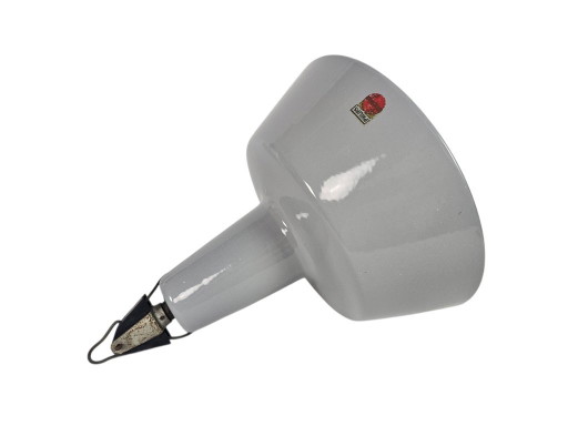 Philips - Émail - Porcelaine - Industriel - « Longneck » - Pays-Bas - Années 1960 – hanglampen, Metal, Vintage (photo 2 of 6)