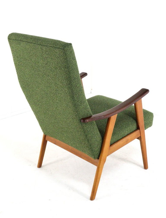 Image 1 of Dutch armchair 'Bergen' vintage upholstered