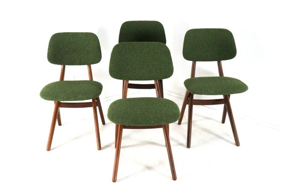 Image 1 of Set for 4 scissor chairs AWA attr. Louis van Teeffelen Wébé