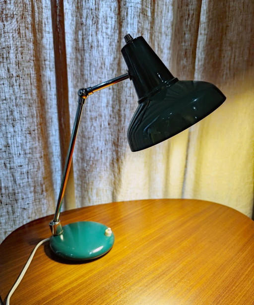 Vintage Industrial Desk Lamp – Italy 1960