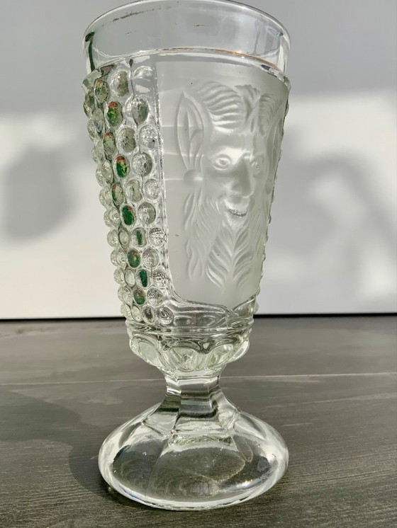 Image 1 of Rare gobelet Art Nouveau S. Reich & Co. « Diable et Mille Yeux »