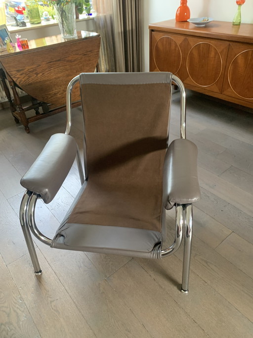 De Sede Kangaroo leather armchair by Hans Eichenberger.
