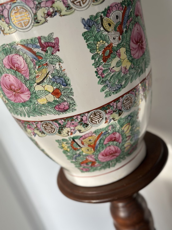 Image 1 of Grote Chinese porseleinen vloervaas