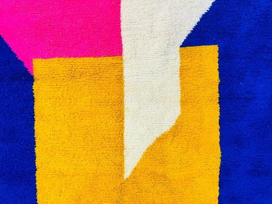 Alfombra tradicional bereber marroquí Atlas con coloridos diseños 2/3 M – Ahrend, Wool (photo 8 of 8)
