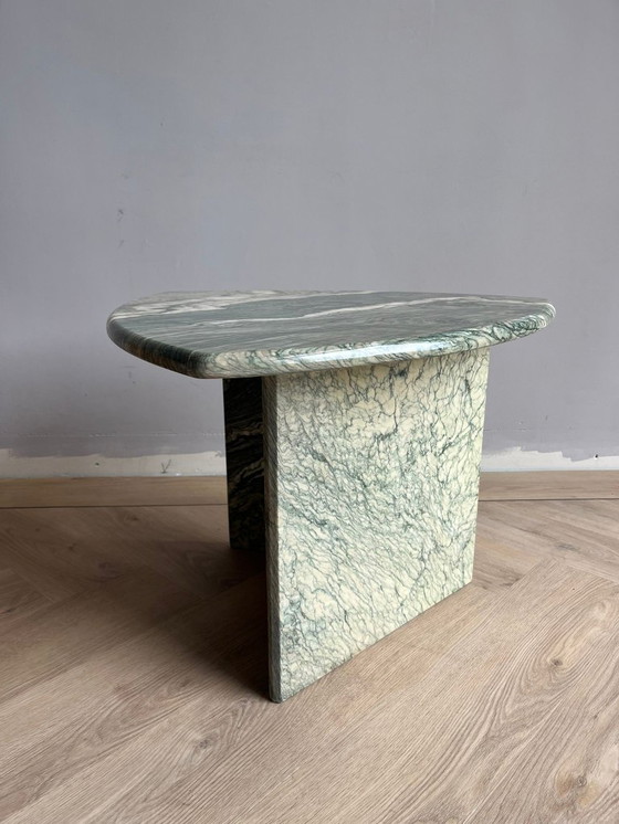 Image 1 of Roche Bobais cippolino marble side coffee table