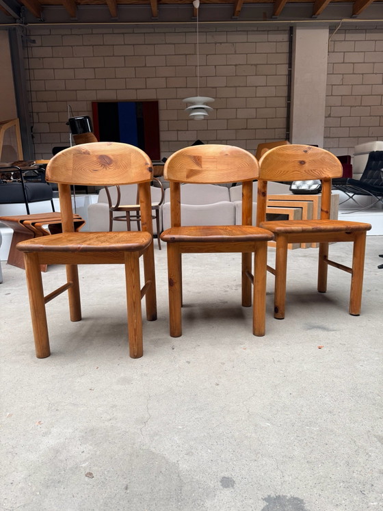 Set of 8 Daumiller chairs, Rainer Daumiller (set price), Dining chairs, Wood, Brown (photo 2 of 13)