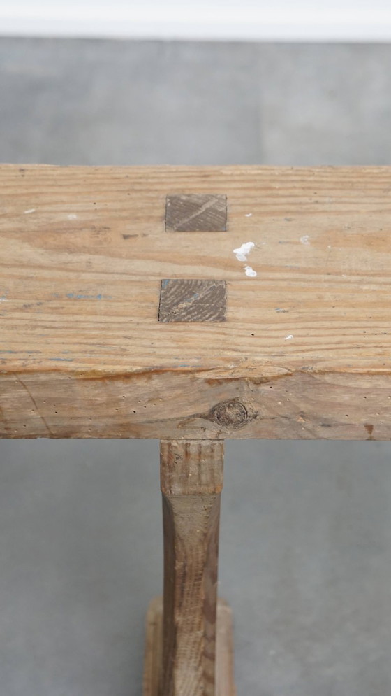 Image 1 of Antique French bench for the dining table or for behind the sofa