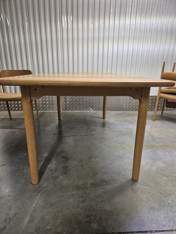 Image 1 of Niels Otto Muller dining table set model 75