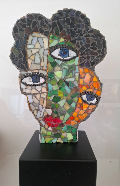 Mosaic "Three eyes"