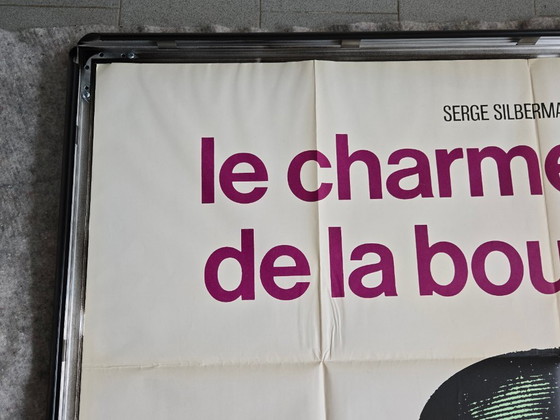 Image 1 of ORIGINELE VINTAGE POSTER 120x160cm DE DISCRETE CHARME VAN DE BOURGEOISIE BUNUEL