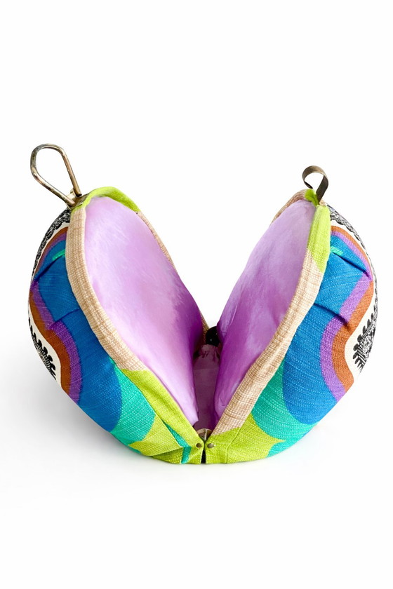 Image 1 of Copriteiera vintage – Motivo folk psichedelico – c. 1970