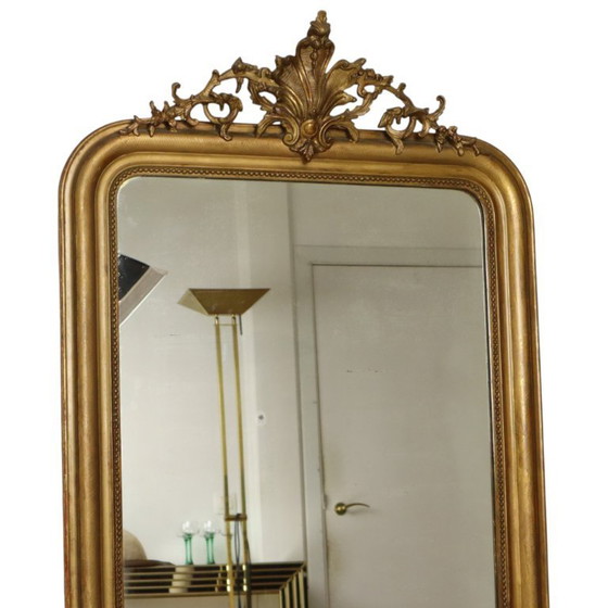 Image 1 of Antieke Franse Louis Philippe Spiegel 