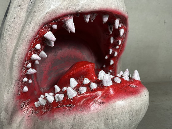 Image 1 of Decorazione murale vintage XL - squalo (poliestere)