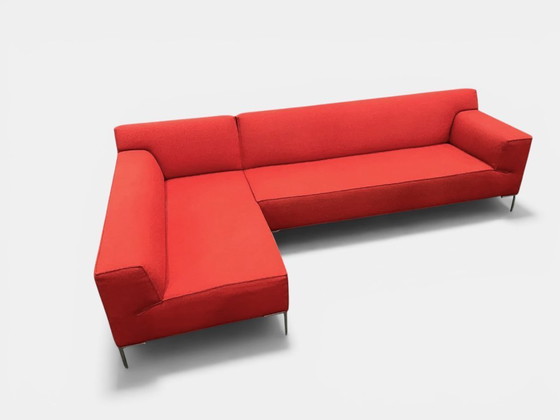 Image 1 of Diseño del sofá esquinero Bloq de serie – Rojo Ploegwol