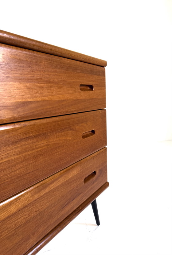 Image 1 of Cassettiera vintage XL in teak, Dyrlund '80