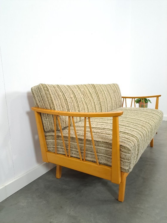 Image 1 of Divano letto estensibile con cuscini, divano