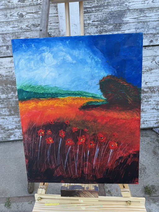Painting: ‘’When The Silence Hurt’’