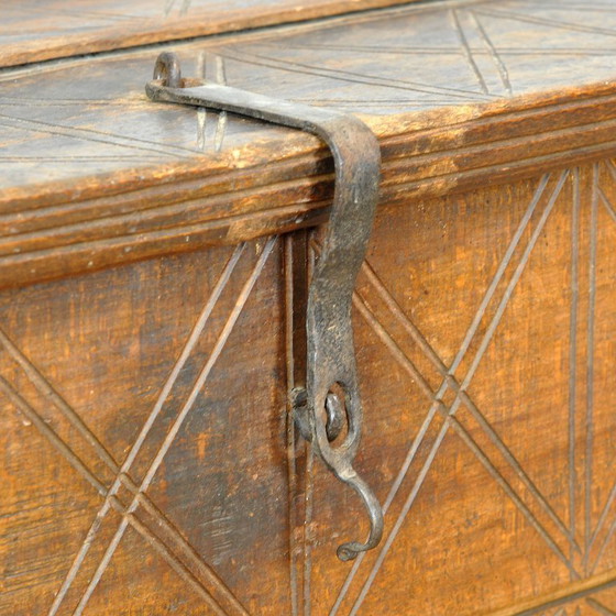 Image 1 of Antieke herderskist, jaren 1850