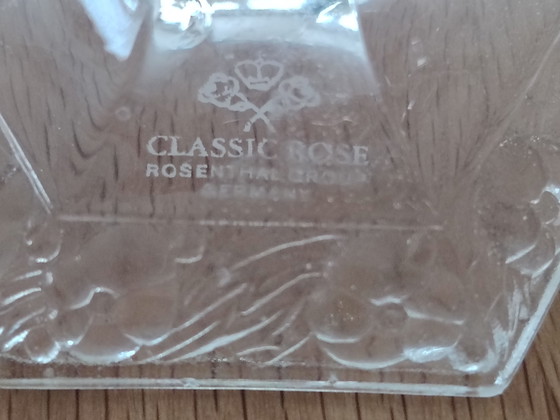 Image 1 of Rosenthal collectie klassieke rose Maria sherryglazen