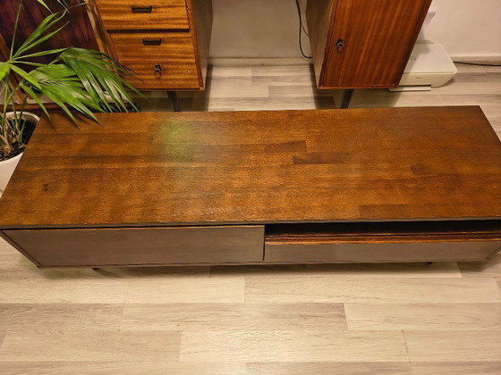 Image 1 of Mid-century modern TV cabinet | oak